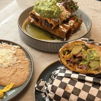 Bandoleros Cafe - Flautas short rib and bandit burrito - Mexican Near Me - Cypress, California Bandoleros Cafe - Flautas short rib and bandit burrito - Mexican Near Me - Cypress, California
