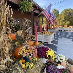 Panorama Orchards & Farm Market - Entrance decorations