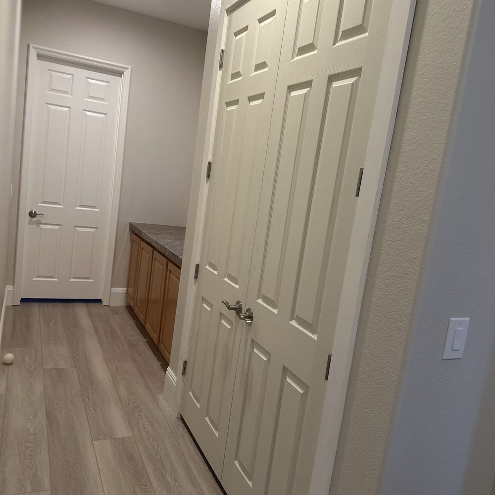 9 foot customer closet doors. 9 foot customer closet doors.