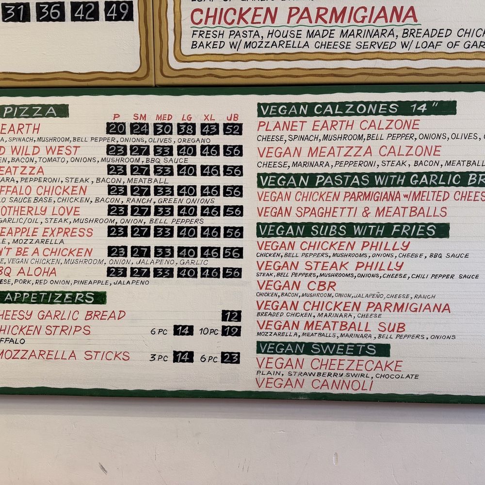 Bizza - Vegan Menu 2026 - Pizza Near Me - San Francisco, California