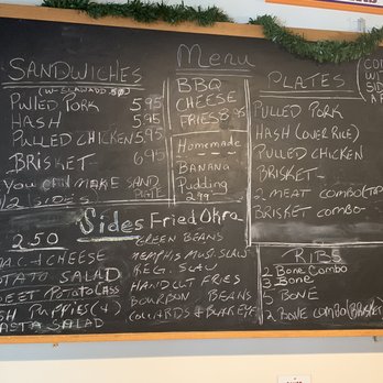 Smokey Blue's BBQ - Menu - Barbeque Near Me - Spartanburg, South Carolina
