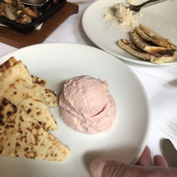 Ammos Estiatorio - Salmon and garlic dip - Greek Near Me - New York, New York Ammos Estiatorio - Salmon and garlic dip - Greek Near Me - New York, New York
