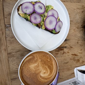 Massilia - Avocado Toast Lavender Latte - French Near Me - Los Angeles, California Massilia - Avocado Toast Lavender Latte - French Near Me - Los Angeles, California