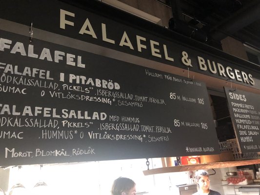 Menu photo 3 Falafel & Burgers Malmö, M