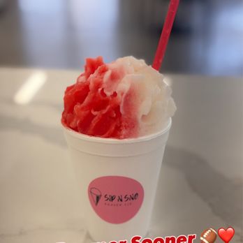 Sip N Sno - Wedding cake & tigers blood - Shaved Ice Near Me - Oklahoma City, Oklahoma Sip N Sno - Wedding cake & tigers blood - Shaved Ice Near Me - Oklahoma City, Oklahoma