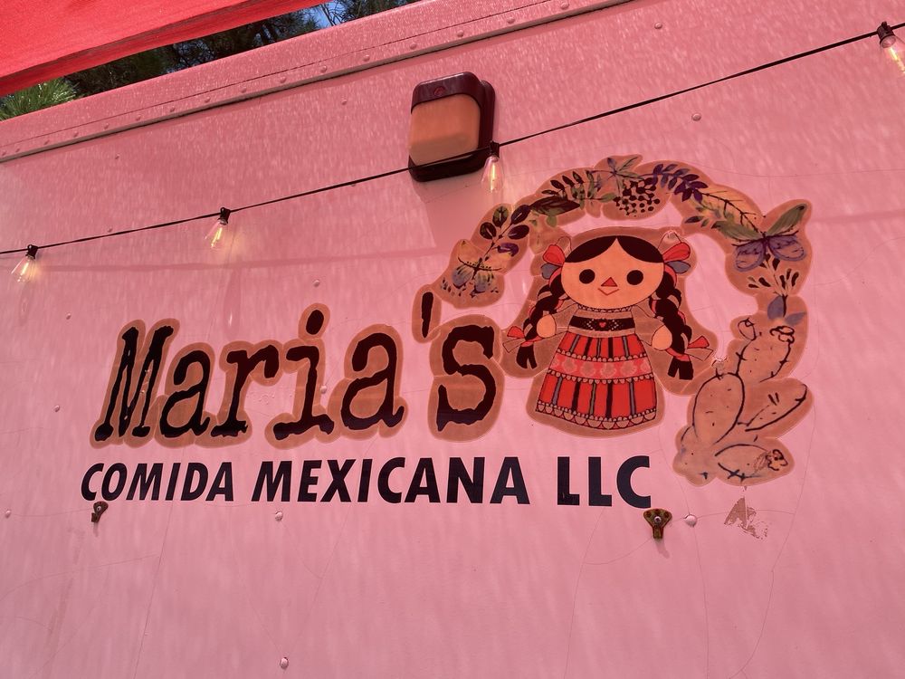 Food from Maria's Comida Mexana