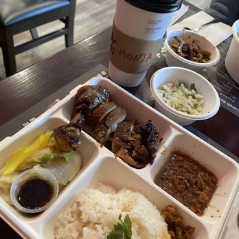 Monja Taiker - Lunch Combo D with chicken drumstick & rice - Taiwanese Near Me - Arcadia, California Monja Taiker - Lunch Combo D with chicken drumstick & rice - Taiwanese Near Me - Arcadia, California