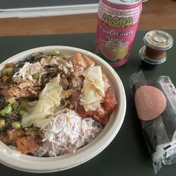 Salmon and tuna
