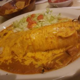 Chile Verde Fajita Burrito