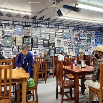 Martha's Cafe - people sitting at tables in a restaurant - Mexican Near Me - El Paso, Texas