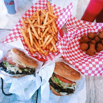 Cloud 9 Burgers - Rain city burger, mushroom Swiss, fried and fried mushroom! - Burgers Near Me - Bellevue, Washington
