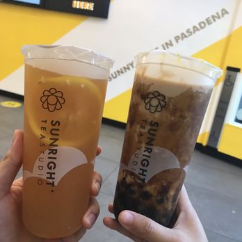 Sunright Tea Studio - Pasadena - Sunright Fruit Tea & Sunright Milk Tea - Bubble Tea Near Me - Pasadena, California