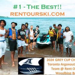 Rent Our Ski - Toronto & Scarborough Jet Ski Rentals - Toronto Argonauts Grey Cup Championship Team Jet-Skiing @ Rent Our SKI
