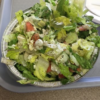 Great Take Out - This is the "side" salad. Huge! - Salad Near Me - Massapequa, New York