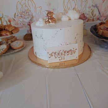 Have Fun Events - This is the baby shower cake they made from the picture I sent it was perfect! - Party Equipment Rentals Near Me - Commerce, California
