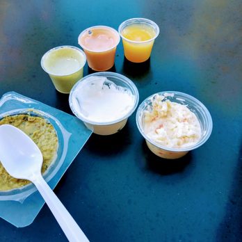 Los Verdes - a variety of condiments on a table - Colombian Near Me - Miami Lakes, Florida Los Verdes - a variety of condiments on a table - Colombian Near Me - Miami Lakes, Florida