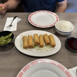 Veggie spring egg rolls