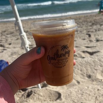 Gathering Grounds Coffee - Coffee at the beach! - Coffee & Tea Near Me - Deerfield Beach, Florida