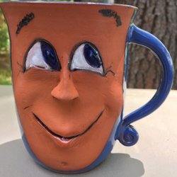 A Lakeside Studio Pottery - Face mug