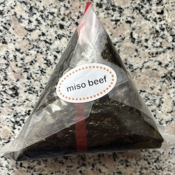 Sunny Blue - Miso beef onigiri - Japanese Near Me - Santa Monica, California Sunny Blue - Miso beef onigiri - Japanese Near Me - Santa Monica, California