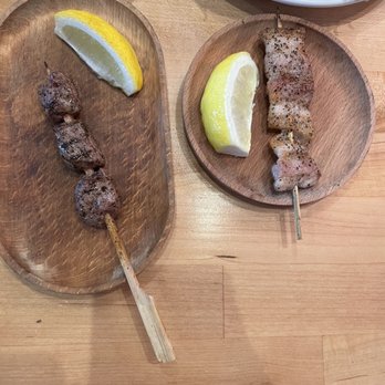 Prime BBQ - Gyu Hire - Charcoal grilled ribeye. Buta Bara - Charcoal grilled kurobuta pork belly. - Barbeque Near Me - San Mateo, California Prime BBQ - Gyu Hire - Charcoal grilled ribeye. Buta Bara - Charcoal grilled kurobuta pork belly. - Barbeque Near Me - San Mateo, California