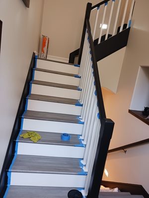 Stair & Rail Installation Projects - We offer customized stairwell installation & rails. we Also renew your stairwell to make it look brand new! Stair & Rail Installation Projects - We offer customized stairwell installation & rails. we Also renew your stairwell to make it look brand new!