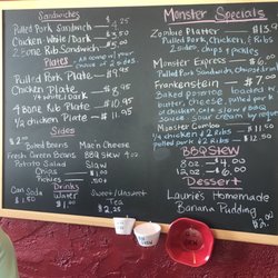 B-B-Q Monsters To-Go - Every item on the menu is delicious!