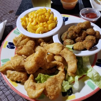 Shantell's Just Until Restaurant & Lounge - Delicious two piece fish and two sides for $13 - Breakfast & Brunch Near Me - Sanford, Florida