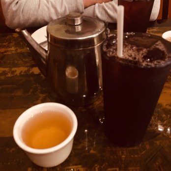 Foo Chow Restaurant - Green tea - Raspberry Iced Tea - Chinese Near Me - Los Angeles, California