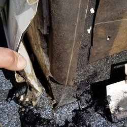 Flat Roof Solutions - different angle no flashing