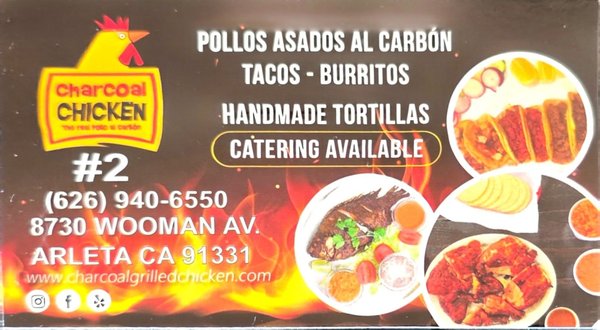 Menu photo 1 Charcoal Grill Chicken Arleta, CA Menu photo 1 Charcoal Grill Chicken Arleta, CA