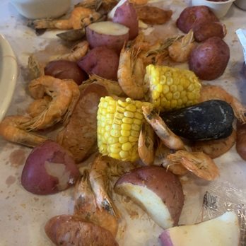The Crab Pot - What was left....look at how much dried up shrimp and sausages were wasted all because they don't care what's being served. - Seafood Near Me - Seattle, Washington The Crab Pot - What was left....look at how much dried up shrimp and sausages were wasted all because they don't care what's being served. - Seafood Near Me - Seattle, Washington