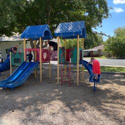 Hurricane Splash Pad - Small play ground next to park.