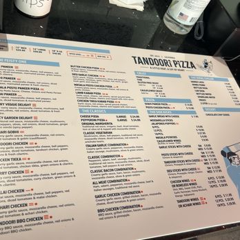 Tandoori Pizza - Menu - Pizza Near Me - Sacramento, California Tandoori Pizza - Menu - Pizza Near Me - Sacramento, California