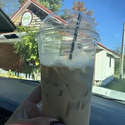 The Dragonfly - Almond coconut with 2 shots espresso! To die for!