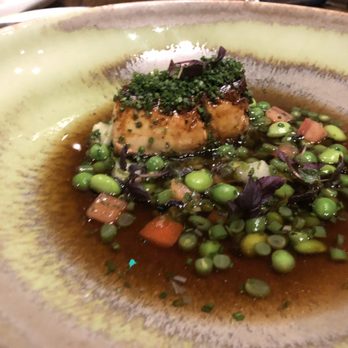 Social Eating House - Foie gras with Asian-influenced flavors. And peas. - British Near Me - London, XGL Social Eating House - Foie gras with Asian-influenced flavors. And peas. - British Near Me - London, XGL