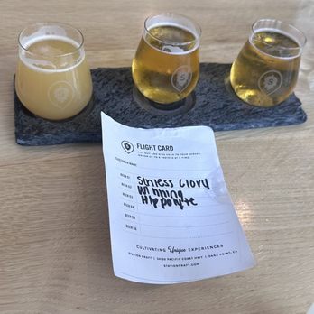 Station Craft - Flight - Burgers Near Me - Dana Point, California Station Craft - Flight - Burgers Near Me - Dana Point, California