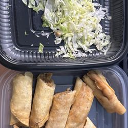 On The Border Mexican Grill & Cantina - There's more lettuce than actual food...