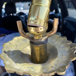 This is a great example of their repair. Does this look like $75 worth of work? Yes, this is their repair; the AFTER photo.