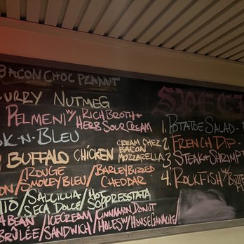 Pacifica - Menu board - New American Near Me - Virginia Beach, Virginia