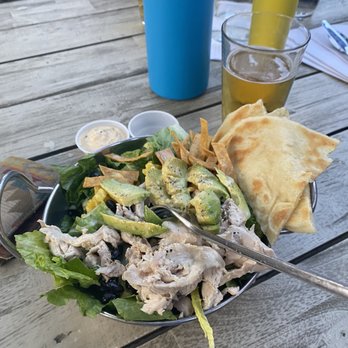 Camp Outpost - Salad with Rotisserie Chicken delicious! Mission Salad - New American Near Me - Springdale, Utah Camp Outpost - Salad with Rotisserie Chicken delicious! Mission Salad - New American Near Me - Springdale, Utah