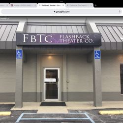 Flashback Theater - front entrance facing East Mt. Vernon Street.
