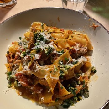 The Artichoke Cafe - Pappardelle with duck - New American Near Me - Albuquerque, New Mexico The Artichoke Cafe - Pappardelle with duck - New American Near Me - Albuquerque, New Mexico
