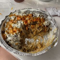 Island Halal Food - Lamb Over Rice Platter