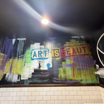 Breakfast Company - Bathroom art. - Breakfast & Brunch Near Me - West Hollywood, California Breakfast Company - Bathroom art. - Breakfast & Brunch Near Me - West Hollywood, California