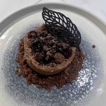 Casa Zeru - Caramel chocolate mousse, coffee & dark chocolate gelees - Mediterranean Near Me - Miami, Florida