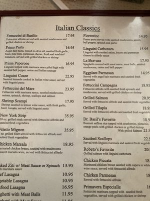 Menu photo 3 Prima Pasta Restaurant Houston, TX Menu photo 3 Prima Pasta Restaurant Houston, TX