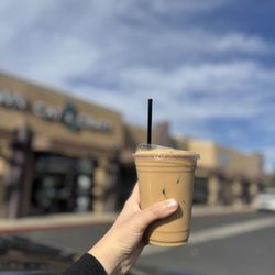 Cat & Craft - Iced Salted Caramel Latte