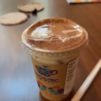 Mosaic Coffee - Tiramisu latte - Coffee & Tea Near Me - Lisle, Illinois Mosaic Coffee - Tiramisu latte - Coffee & Tea Near Me - Lisle, Illinois