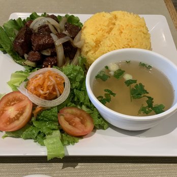 Flavor Pho - 10/23/22 Shaken Beef w/ buttered rice-Solid! Delicious - Vietnamese Near Me - Cerritos, California Flavor Pho - 10/23/22 Shaken Beef w/ buttered rice-Solid! Delicious - Vietnamese Near Me - Cerritos, California